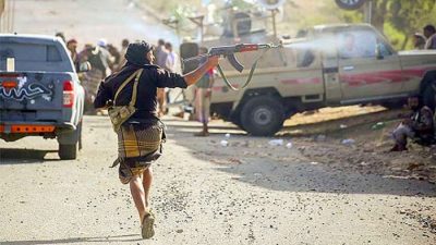 قتيلان بهجوم مجهولين في تعز وسط اليمن