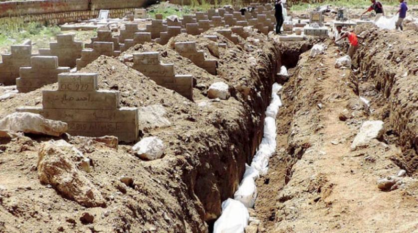 منظمة حقوقية تستهجن إعلان الحوثيين دفن عشرات الجثث بصورة جماعية