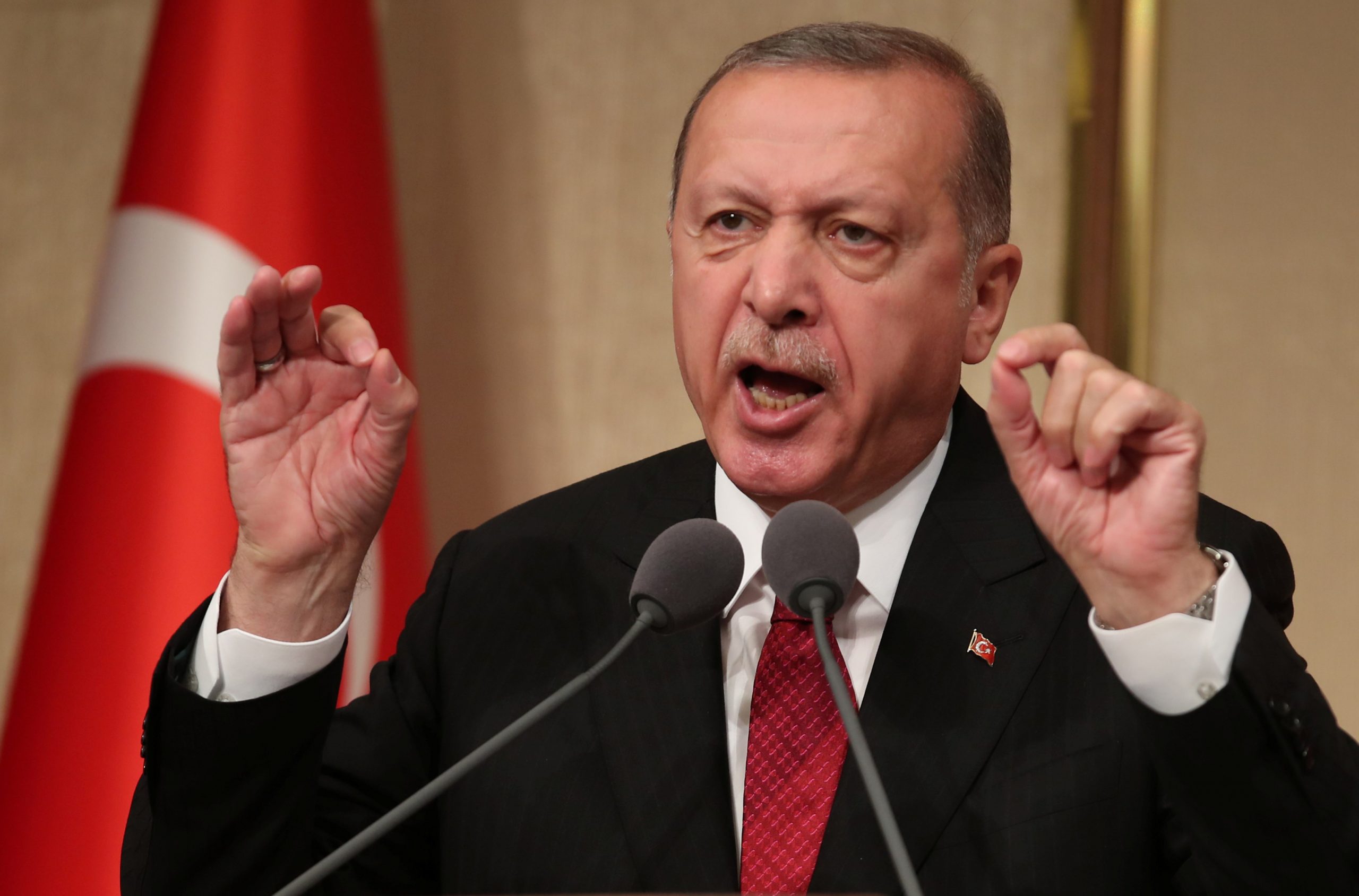 أردوغان يأمر بإعلان سفراء 10 دول “غير مرغوب فيهم” في تركيا