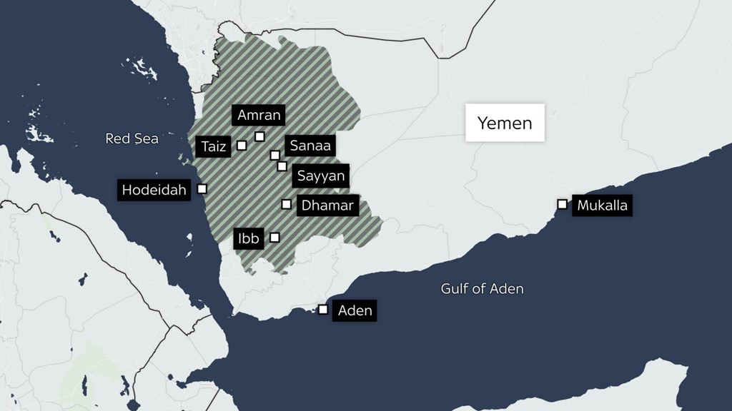 الحوثيون يعلنون استهداف سفينة شحن عسكرية أمريكية