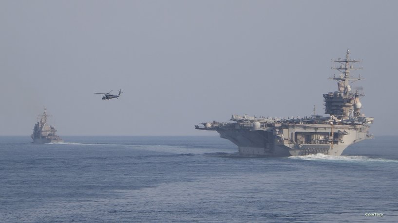 الجيش الأمريكي يعلن تدمير قارب ومسيرة بمناطق سيطرة الحوثيين