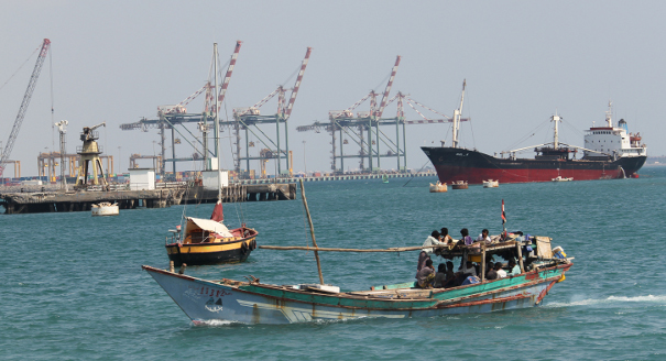 ميناء عدن يستقبل أولى الرحلات المباشرة للخط الملاحي التركي