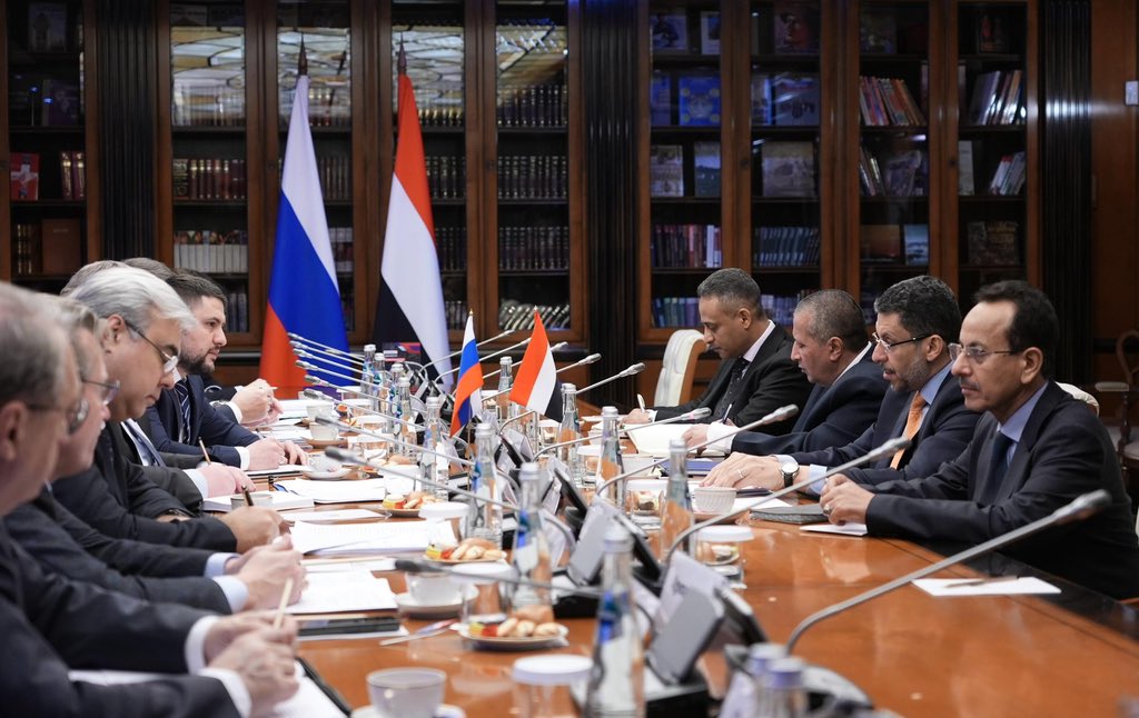 روسيا تبدي استعدادها للتعاون مع اليمن في مجالات النفط والغاز والزراعة