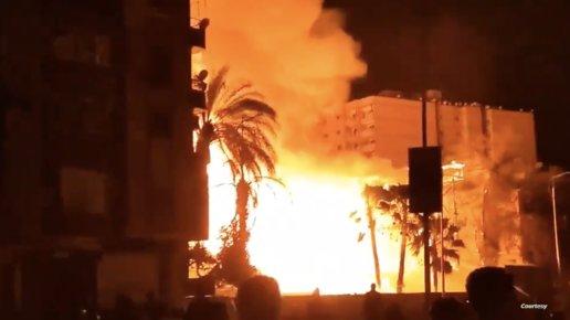 حريق ينشب في واحد من أعرق استوديوهات مصر