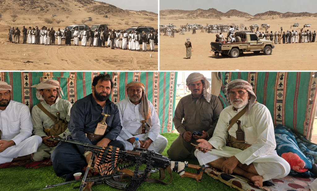 وبالتالي توافد القبائل إلى “مطرح الريان” بالجوف وسط استنفار عسكري للوثيين