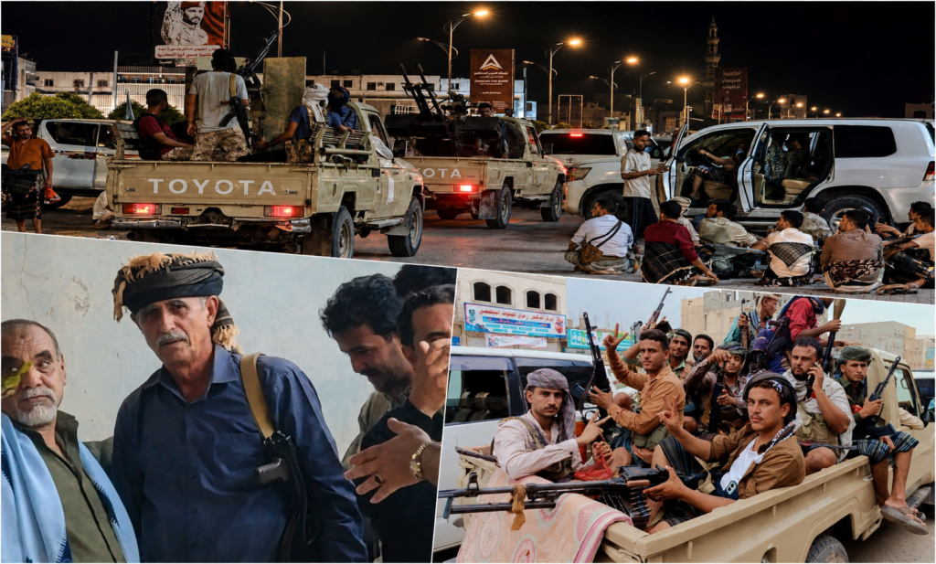 عدن في 24 ساعة.. حشو “الغطاء القبلي” تُعرّي كافة الحالات وتكشف أدوات “الانتقالي” للتصعيد عدن في 24 ساعة.. حشو “الغطاء القبلي” تُعرّي كافة الحالات وتكشف أدوات “الانتقالي” للتصعيد